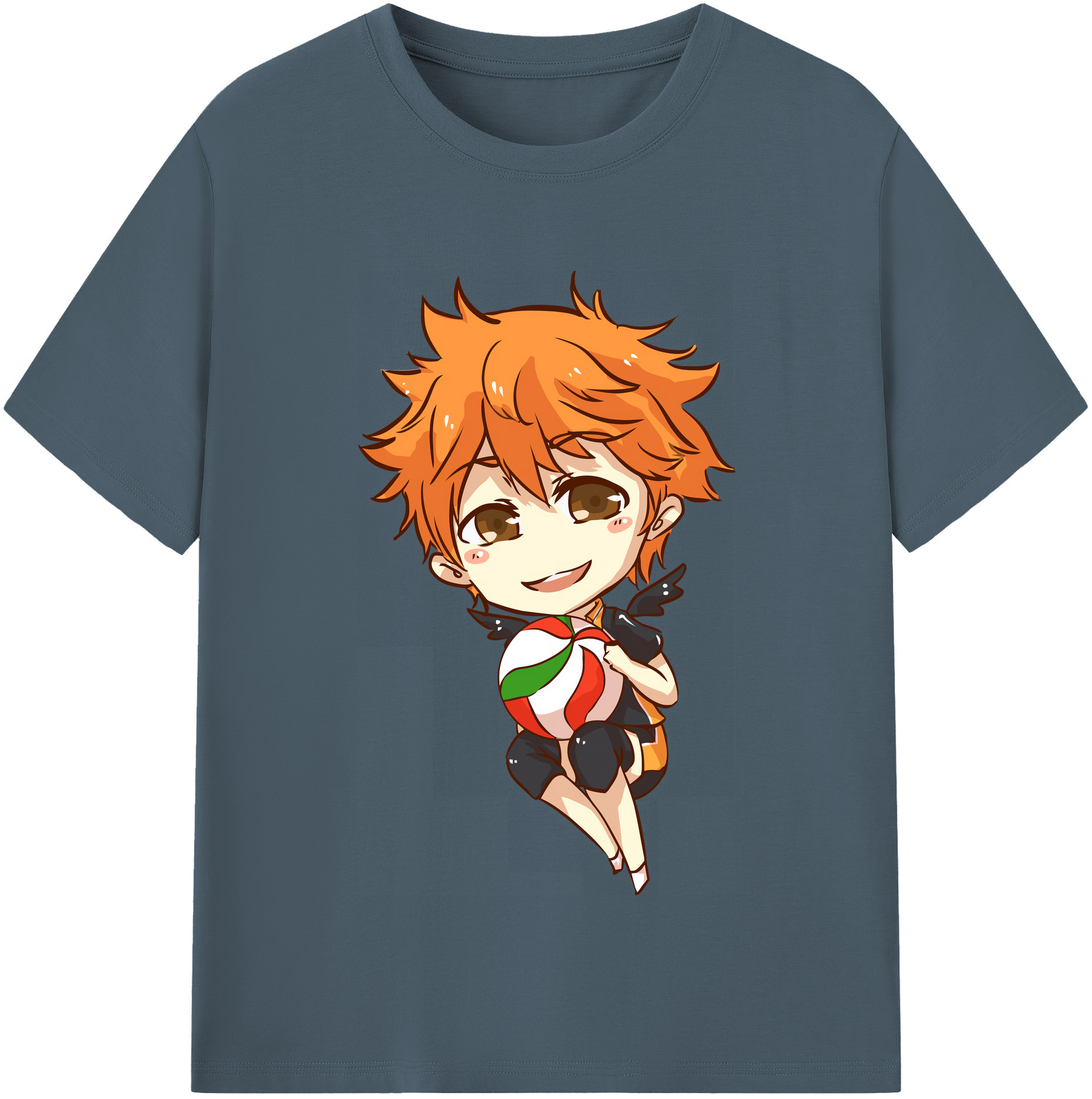 （画像用） ハイキュー!! Haikyu!! 綿100％半袖Tシャツ（フロントプリント）